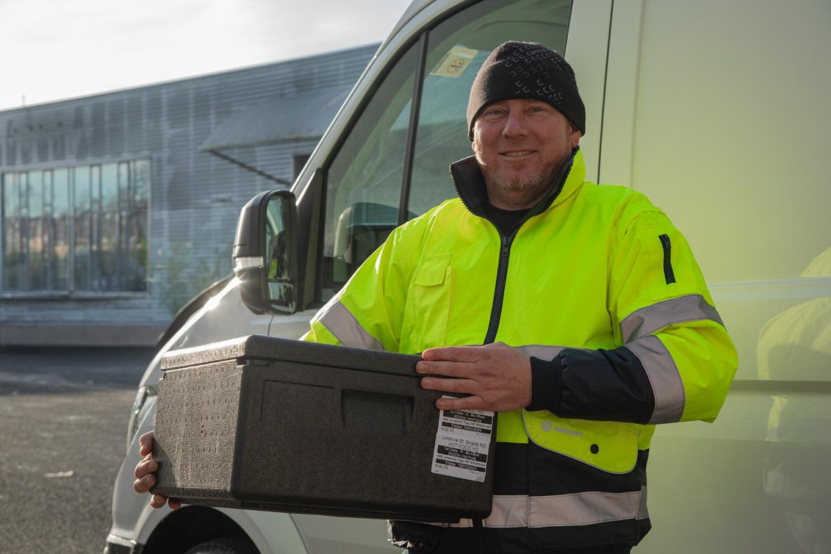 One of our Logistics Team Members